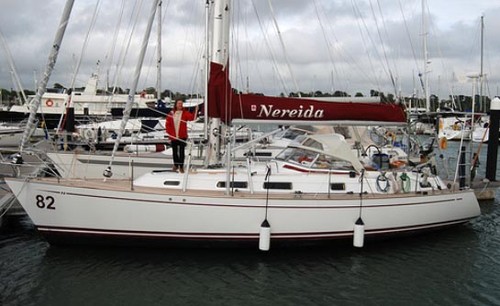 Jeanne on the new Nereida © SW